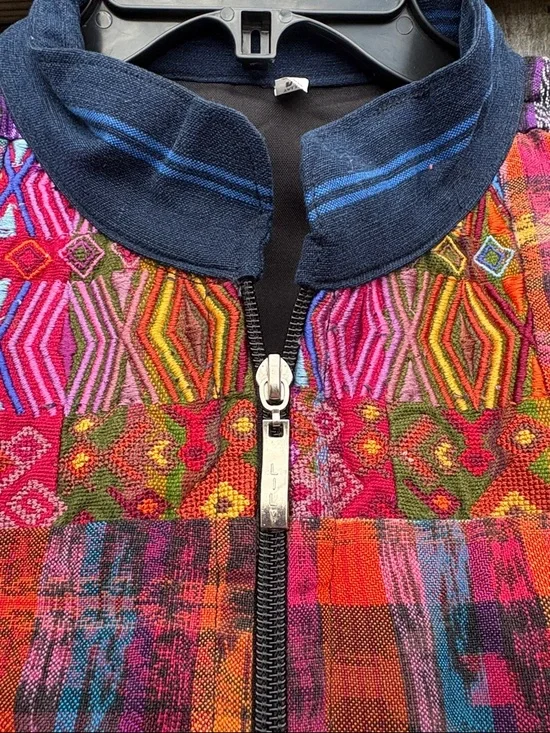 Medium patchwork zip jacket! - Picture 4 of 7